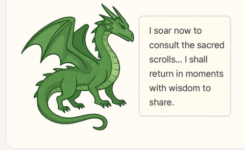 Zoran searching for wisdom
